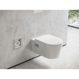 Hansgrohe XtraStoris Original uchwyt na papier toaletowy biały mat 56058700