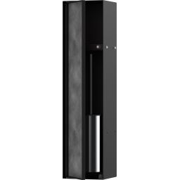 Hansgrohe XtraStoris Rock uchwyt na papier toaletowy czarny mat 56060670