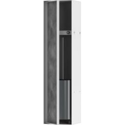 Hansgrohe XtraStoris Rock uchwyt na papier toaletowy biały mat 56060700