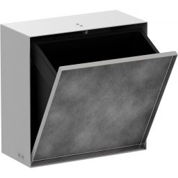 Hansgrohe XtraStoris Original kosz na śmieci wnękowy 6 l biały mat 56090700