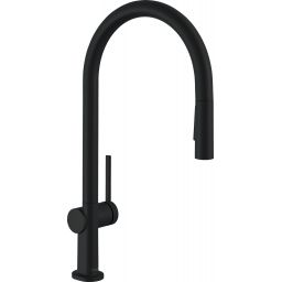 Hansgrohe Talis M54 bateria kuchenna stojąca czarny mat 72800670