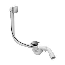 McAlpine zestaw odpływowo-przelewowy do wanny i głębokiego brodzika chrom HC31SQCBS1-1M