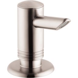 Hansgrohe dozownik do płynu 300 ml blatowy stalowy 40418800