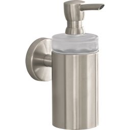 Hansgrohe Logis dozownik do mydła 125 ml ścienny nikiel szczotkowany 40514820
