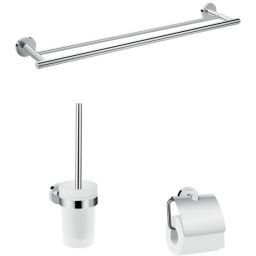 Hansgrohe Logis Universal zestaw akcesoriów łazienkowych chrom 41727000