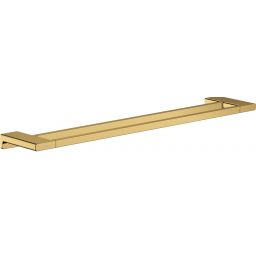 Hansgrohe AddStoris wieszak na ręcznik 64,8 cm drążek podwójny złoty optyczny polerowany 41743990