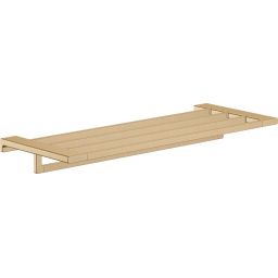 Hansgrohe AddStoris półka z wieszakiem na ręcznik brąz szczotkowany 41751140