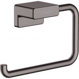 Hansgrohe AddStoris uchwyt na papier toaletowy czarny chrom szczotkowany 41771340