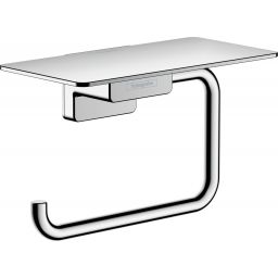 Hansgrohe AddStoris uchwyt na papier toaletowy z półką chrom 41772000