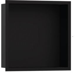 Hansgrohe XtraStoris Individual półka wnękowa 30x30x10 cm czarny mat 56098670