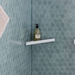 Hansgrohe AddStoris półka łazienkowa narożna biały mat 41741700