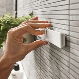 Hansgrohe WallStoris panel ścienny 50 cm czarny mat 27902670