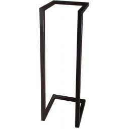 LaVita Milos 700 wieszak na ręcznik 70x20 cm stojący czarny mat