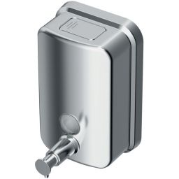 Ideal Standard IOM dozownik do mydła 500 ml ścienny stal szczotkowana A9109MY