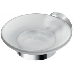 Ideal Standard IOM mydelniczka ścienna chrom/szkło mat A9122AA