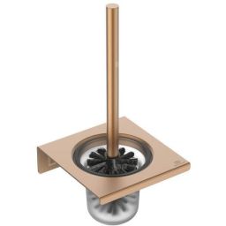 Ideal Standard Alu+ szczotka toaletowa ścienna szklana-brązowa BD593BR