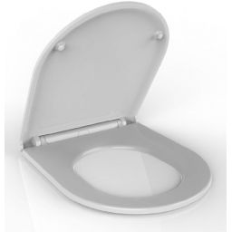 Invena Glamour deska sedesowa wolnoopadająca biała CC-92-001