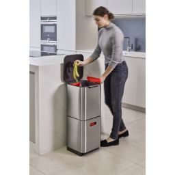 Joseph Joseph Intelligent Waste Totem Compact sortownik na odpady 40 l stal 30063