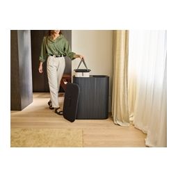Joseph Joseph Tota Twin Luxe kosz na bieliznę i pranie 90 l bambus czarny 5000005