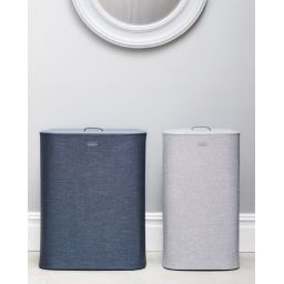 Joseph Joseph Tota kosz na bieliznę i pranie 60 l podwójny szary 50001