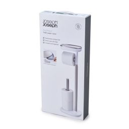 Joseph Joseph Easy Store stojak na papier toaletowy stal/biały 70518