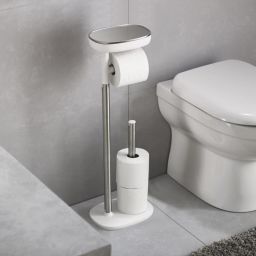 Joseph Joseph Easy Store stojak na papier toaletowy stal/biały 70518