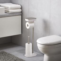 Joseph Joseph Easy Store stojak na papier toaletowy stal/biały 70518