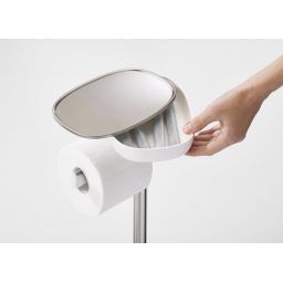 Joseph Joseph Easy Store stojak na papier toaletowy stal/biały 70518