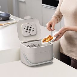 Joseph Joseph Intelligent Waste Stack pojemnik na odpady organiczne beżowy 30015