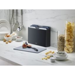 Joseph Joseph Folio deska kuchenna 4 szt zestaw grafitowy 60186