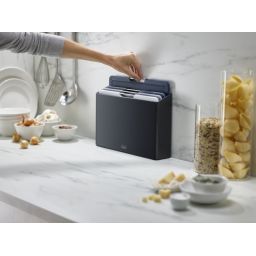 Joseph Joseph Folio deska kuchenna 4 szt zestaw grafitowy 60186