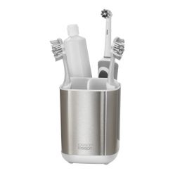 Joseph Joseph Easy Store kubek na szczoteczki biały-srebrny 70530