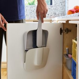 Joseph Joseph CleanTech szufelka z miotełką jasnoszary 65007