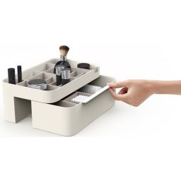 Joseph Joseph Viva organizer na kosmetyki z lusterkiem beżowy 75005