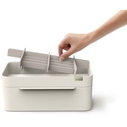 Joseph Joseph Viva organizer na kosmetyki z lusterkiem beżowy 75005