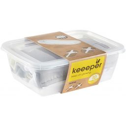 Keeeper Iwona siatka do wanienki dla niemowląt jasny szary 1034013318500