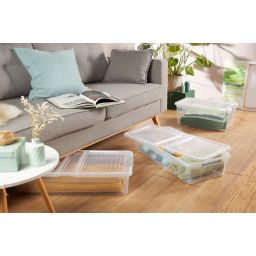 Keeeper Leo pojemnik do przechowywania 77x38x16 cm przezroczysty 1100000100000