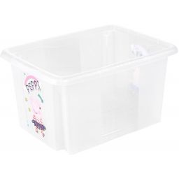 Keeeper Karolina pojemnik do przechowywania 15 l Peppa transparent 1223600119400