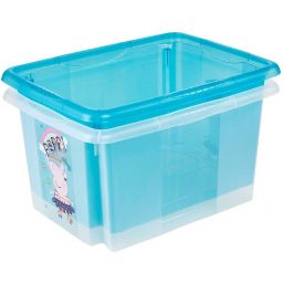 Keeeper Karolina pojemnik do przechowywania 15 l Peppa transparent 1223600119400