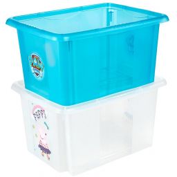 Keeeper Karolina pojemnik do przechowywania 15 l Peppa transparent 1223600119400