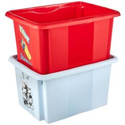 Keeeper Karolina pojemnik do przechowywania 15 l Mickey jasny niebieski 1223668424700