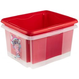 Keeeper Karolina pojemnik do przechowywania 24 l Peppa transparent 1223700119400