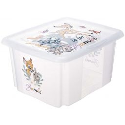 Keeeper Karolina pojemnik do przechowywania 24 l Bambi transparent 1223700126600