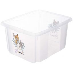 Keeeper Karolina pojemnik do przechowywania 24 l Bambi transparent 1223700126600