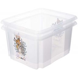 Keeeper Karolina pojemnik do przechowywania 24 l Bambi transparent 1223700126600