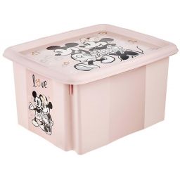 Keeeper Karolina pojemnik do przechowywania 24 l Minnie różowy 1223758124700