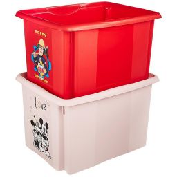 Keeeper Karolina pojemnik do przechowywania 30 l Minnie różowy 1223858124700