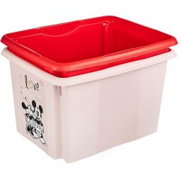 Keeeper Karolina pojemnik do przechowywania 30 l Minnie różowy 1223858124700