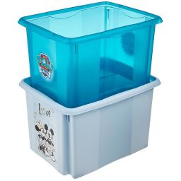 Keeeper Karolina pojemnik do przechowywania 30 l Mickey jasny niebieski 1223868424700