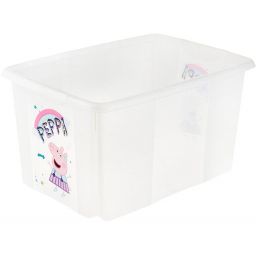 Keeeper Karolina pojemnik do przechowywania 45 l Peppa transparent 1223900119400